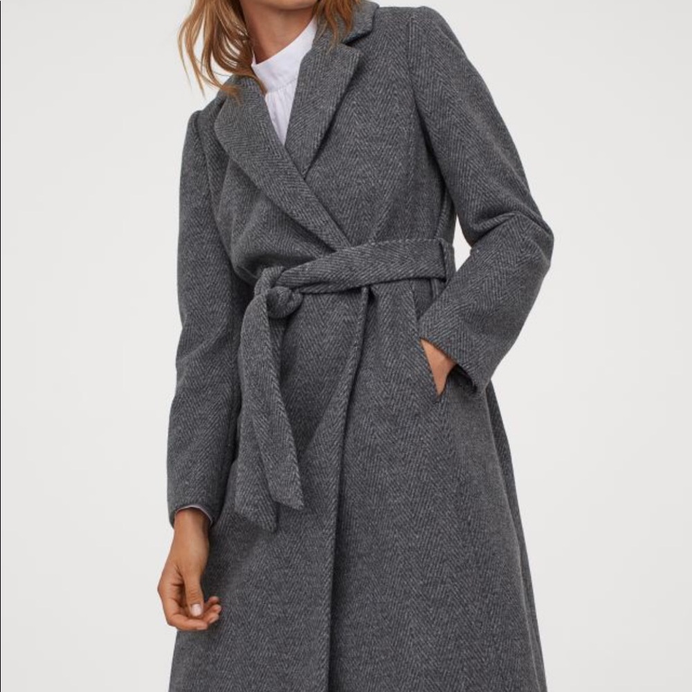 Grey Trench Coat✨